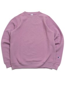 画像1: 【MEGA SALE】CHAMPION USA 9oz TERRY FLEECE CREW SWEAT-PLUM (1)