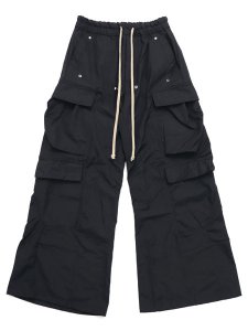 画像1: 【送料無料】mnml RAVE DOUBLE CARGO PANT BLACK (1)