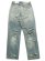 画像2: 【送料無料】mnml ULTRA BAGGY DISTRESSED DENIM VINTAGE BLU (2)