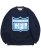 画像1: 【送料無料】WEST WEAR GFL EMBROIDERY LOGO CREWNECK NVY/SKY BLU (1)