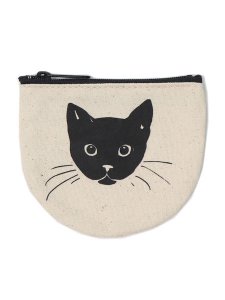 画像1: FISHS EDDY CAT FACE COIN POUCH (1)