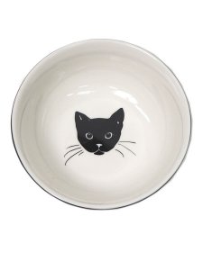 画像1: FISHS EDDY CAT NAPPY BOWL 14oz (1)