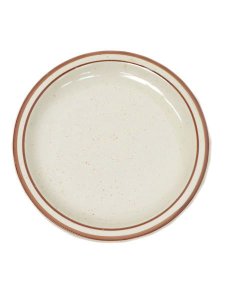 画像1: LIBBEY DESERT SAND ROUND PLATE 185xH25 (1)