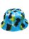 画像1: NEW HATTAN TIEDYE COTTON HAT-BLUE/YELLOW (1)