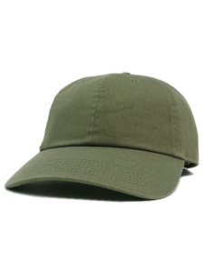 画像1: NEW HATTAN 6PNL COTTON CAP-CAMO GREEN (1)