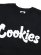 画像3: 【送料無料】COOKIES CLOTHING ORIGINAL LOGO CREWNECK BLACK/WHITE (3)