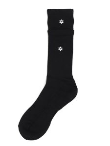 画像1: WHIMSY SOCKS JOSH SOCKS BLACK (1)