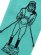 画像3: WHIMSY SOCKS TAKE ME SKI SOCKS TEAL (3)