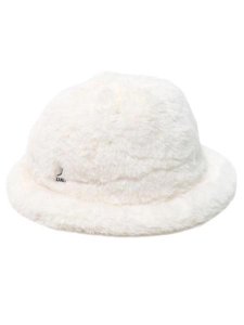 画像1: 【SALE】KANGOL FAUX FUR CASUAL-CREAM (1)