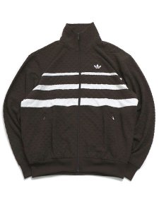 画像1: 【送料無料】ADIDAS MONOGRAM TRACK TOP-DARK BROWN (1)