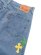 画像5: 【送料無料】ADVANCE LEVIS 505 CROSS LEATHER LT BLUE MULTI (5)