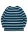 画像2: 【KIDS】CHAMPION KIDS BORDER L/S TEE-DARK NAVY (2)