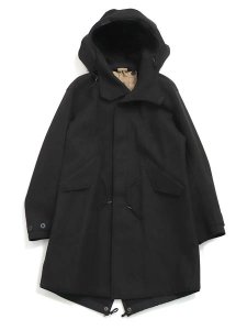 画像1: 【送料無料】Ten-c NYLON SUEDE PARKA 24CTCUK04202007035 BLK (1)