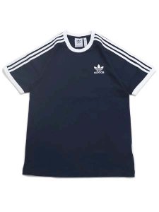 画像1: ADIDAS 3-STRIPES TEE-NIGHT INDIGO (1)