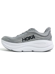 画像1: 【送料無料】HOKA BONDI 9 GALACTIC GREY/STELLAR GREY (1)