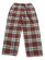 画像1: 【送料無料】MANASTASH WASHED PLAID STRING PANTS RED (1)