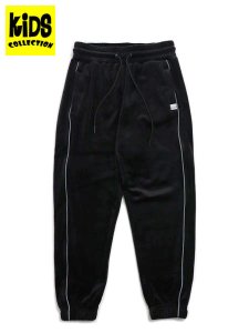 画像1: 【KIDS】PRO CLUB KIDS VELOUR TRACK PANT BLACK (1)