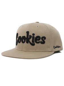 画像1: COOKIES CLOTHING MINT TWILL CAP CREAM/BLACK (1)