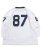 画像2: CHAMPION 3/4 SLEEVE FOOTBALL TEE-WHITE (2)