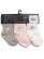 画像2: 【KIDS】NIKE BABY 3PK GIRLS FLOWRAL SOCK-SAIL (2)