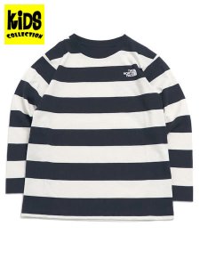 画像1: 【KIDS】THE NORTH FACE KIDS L/S FIELD BORDER TEE (1)