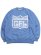 画像1: 【送料無料】WEST WEAR GFL EMBROIDERY LOGO CREWNECK SAXE BL/WHT (1)