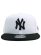 画像2: NEW ERA 9FIFTY NY YANKEES WHT/BLK/BLK VISOR (2)