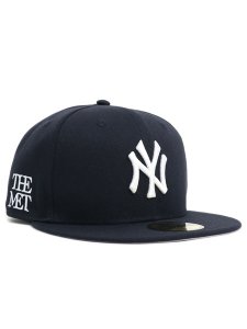 画像1: NEW ERA 59FIFTY THE MET YANKEES NAVY (1)