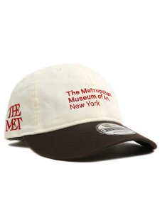 画像1: NEW ERA 9THIRTY THE MET LEATHER STRAP CHROME/WAL (1)