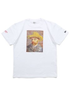 画像1: NEW ERA THE MET REG FIT GOGH COTTON TEE WHITE (1)