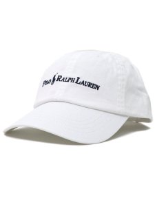 画像1: 【送料無料】POLO RALPH LAUREN COTTON TWILL BALL LOGO CAP (1)