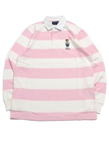 画像1: 【送料無料】POLO RALPH LAUREN HERITAGE ICON BEAR RUGBY SHIRT (1)