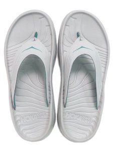 画像1: HOKA ORA RECOVERY FLIP MEDIUM GREY/BLUE (1)