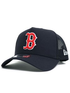 画像1: NEW ERA 9FORTY A-FRAME TRUCKER RED SOX NVY/RED (1)