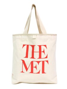 画像1: NEW ERA 14L THE MET CANVAS TOTE BAG-IVORY (1)