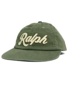 画像1: 【送料無料】POLO RALPH LAUREN AUTHENTIC HERRINGBONE BASEBALL CAP (1)