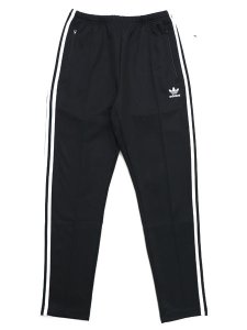 画像1: 【送料無料】ADIDAS BECKENBAUER TRACKPANT-BLACK/WHITE (1)