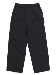 画像1: 【送料無料】SNOW PEAK NYLON TUSSAH UTILITY STORAGE PANTS BLACK (1)