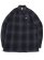 画像1: CALTOP FL PLAID L/S SHIRT NAVY/GREY (1)