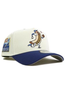 画像1: NEW ERA 9FORTY HOTDOG DODGER STADIUM 60TH WH/BL (1)