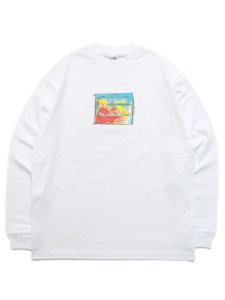 画像1: WHIMSY SOCKS XRAY L/S TEE WHITE (1)