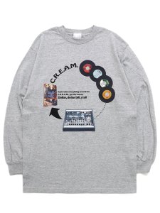 画像1: Rap Attack C.R.E.A.M. L/S TEE HEATHER GRAY (1)