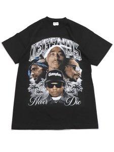 画像1: STREET WEAR SUPPLY LEGENDS NEVER DIE PALM TREE TEE (1)