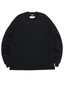 画像1: 【送料無料】REIGNING CHAMP MIDWEIGHT JERSEY STANDARD L/S-BLACK (1)