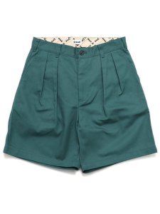 画像1: SCHOTT DOUBLE PLEATED T/C SHORTS (1)