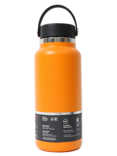 Hydro Flask HYDRATION 32 OZ WIDE MOUTH-CLEMENTINE - FIVESTAR