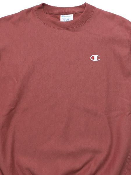 CHAMPION REVERSE WEAVE CREW-SANDALWOOD RED - FIVESTAR