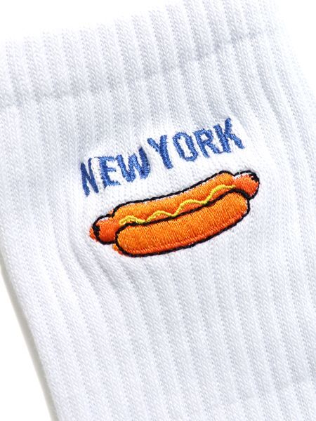 SALE】ONLY NY NEW YORK HOT DOG SOCKS - FIVESTAR