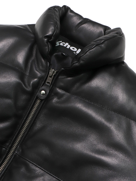 送料無料】SCHOTT LEATHER CLASSIC DOWN JACKET - FIVESTAR