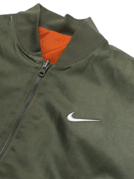 SALE】NIKE WS NSW NIKE VRSTY BMBR JKT-MED OLIVE - FIVESTAR